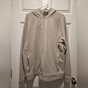 SOLD - Lululemon Men's City Sweat Full Zip Hoodie - Size XL - Raw Linen